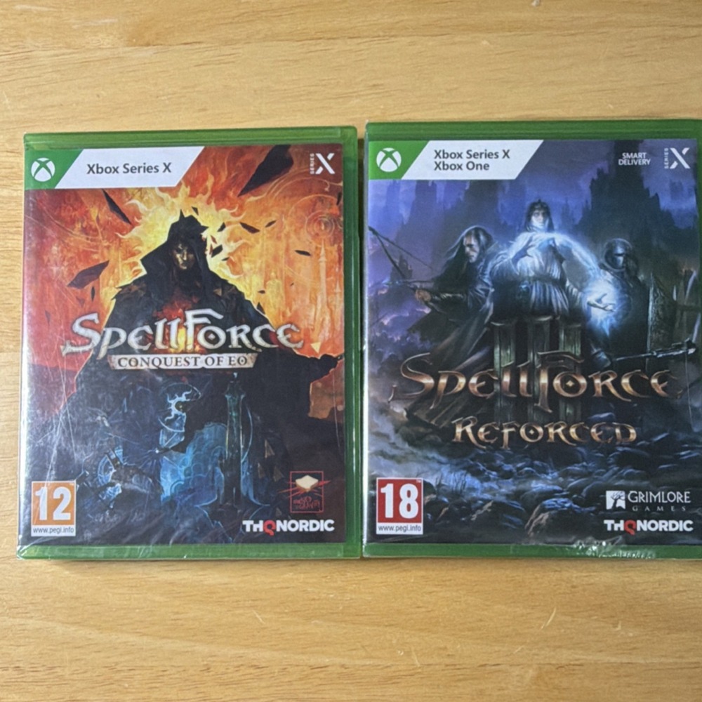SpellForce Conquest of Eo & Reforced Xbox Series X One 2 Game Bundle‎ NEW SEALED